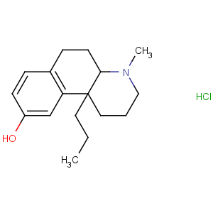 CAS No:56353-97-0 Benzo[f]quinolin-9-ol,1,2,3,4,4a,5,6,10b-octahydro-4-methyl-10b-propyl-, hydrochloride, trans- (9CI)