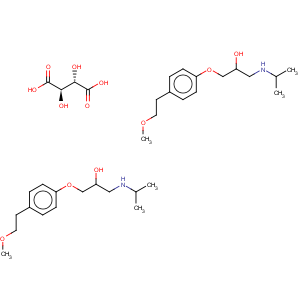 CAS No:56392-17-7 Metoprolol tartrate