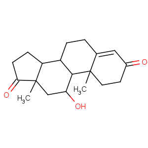 CAS No:564-33-0 Androst-4-ene-3,17-dione,11-hydroxy-, (11a)-