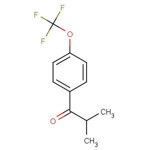 CAS No:56425-84-4 2-methyl-1-[4-(trifluoromethoxy)phenyl]propan-1-one