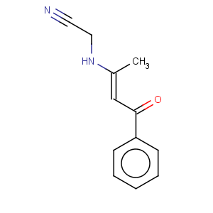 CAS No:56464-51-8 Acetonitrile,2-[(1-methyl-3-oxo-3-phenyl-1-propen-1-yl)amino]-