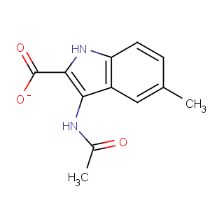 CAS No:56545-54-1 1H-Indole-2-carboxylicacid, 3-(acetylamino)-5-methyl-