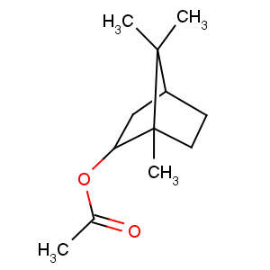 CAS No:5655-61-8 L-Bornyl acetate
