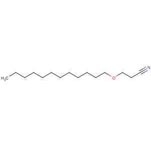 CAS No:56637-94-6 Propanenitrile,3-(dodecyloxy)-