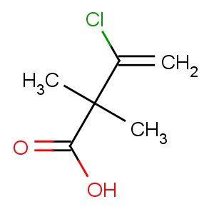 CAS No:56663-75-3 3-chloro-2,2-dimethyl-but-3-enoic acid