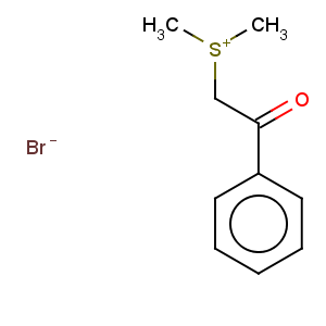 CAS No:5667-47-0 Sulfonium,dimethyl(2-oxo-2-phenylethyl)-, bromide (1:1)