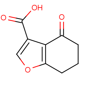 CAS No:56671-28-4 4-oxo-6,7-dihydro-5H-1-benzofuran-3-carboxylic acid