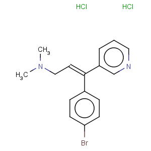 CAS No:56775-88-3 2-Propen-1-amine,3-(4-bromophenyl)-N,N-dimethyl-3-(3-pyridinyl)-, (2Z)-