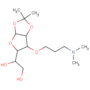 CAS No:56824-20-5 a-D-Glucofuranose,3-O-[3-(dimethylamino)propyl]-1,2-O-(1-methylethylidene)-