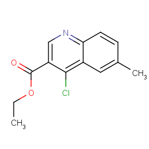 CAS No:56824-87-4 ethyl 4-chloro-6-methylquinoline-3-carboxylate