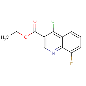 CAS No:56824-90-9 ethyl 4-chloro-8-fluoroquinoline-3-carboxylate