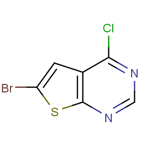 CAS No:56844-12-3 6-bromo-4-chlorothieno[2,3-d]pyrimidine