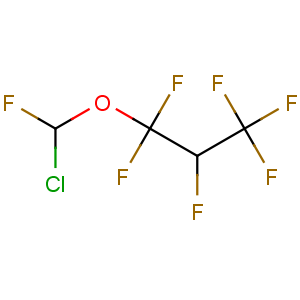 CAS No:56860-86-7 Propane,1-(chlorofluoromethoxy)-1,1,2,3,3,3-hexafluoro-