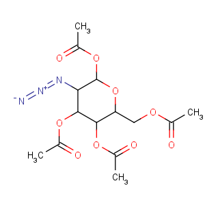 CAS No:56883-33-1 [(2R,3S,4R,5R,6R)-3,4,6-triacetyloxy-5-azidooxan-2-yl]methyl acetate