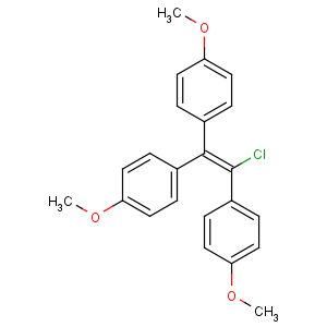 CAS No:569-57-3 1-[1-chloro-2,2-bis(4-methoxyphenyl)ethenyl]-4-methoxybenzene