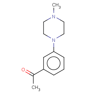 CAS No:56915-80-1 1-[3-(4-methyl-piperazin-1-yl)-phenyl]-ethanone