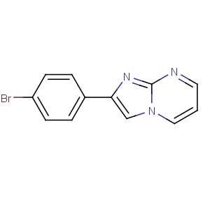 CAS No:56921-85-8 2-(4-bromophenyl)imidazo[1,2-a]pyrimidine