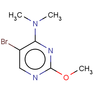 CAS No:57054-81-6 4-Pyrimidinamine,5-bromo-2-methoxy-N,N-dimethyl-