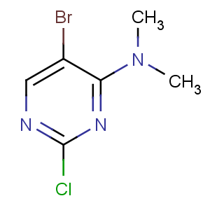 CAS No:57054-86-1 5-bromo-2-chloro-N,N-dimethylpyrimidin-4-amine