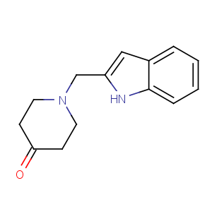 CAS No:571147-29-0 1-(1H-indol-2-ylmethyl)piperidin-4-one