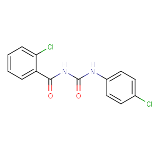 CAS No:57160-47-1 2-chloro-N-[(4-chlorophenyl)carbamoyl]benzamide