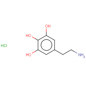 CAS No:5720-26-3 1,2,3-Benzenetriol,5-(2-aminoethyl)-, hydrochloride (1:1)