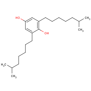 CAS No:57214-69-4 2,6-bis(6-methylheptyl)benzene-1,4-diol