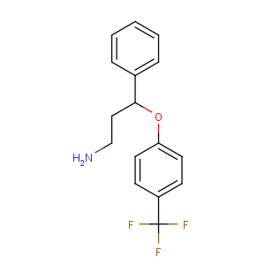 CAS No:57226-68-3 Benzenepropanamine, g-[4-(trifluoromethyl)phenoxy]-,hydrochloride (1:1)