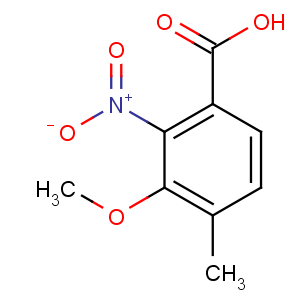 CAS No:57281-77-3 3-methoxy-4-methyl-2-nitrobenzoic acid