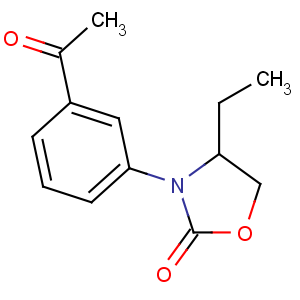 CAS No:572923-14-9 (4S)-3-(3-acetylphenyl)-4-ethyl-1,3-oxazolidin-2-one