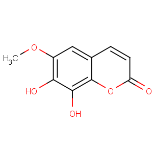 CAS No:574-84-5 7,8-dihydroxy-6-methoxychromen-2-one