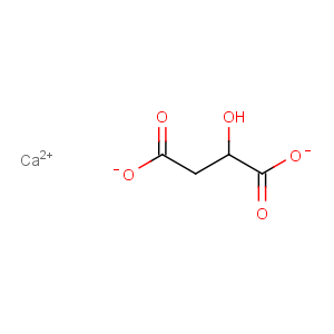 CAS No:5743-31-7 Butanedioic acid,2-hydroxy-, calcium salt (2:1)