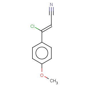 CAS No:57466-68-9 2-Propenenitrile,3-chloro-3-(4-methoxyphenyl)-