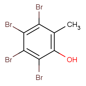 CAS No:576-55-6 2,3,4,5-tetrabromo-6-methylphenol