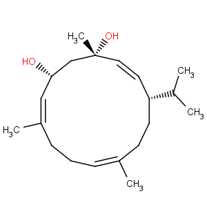 CAS No:57605-80-8 4,8,13-Cyclotetradecatriene-1,3-diol,1,5,9-trimethyl-12-(1-methylethyl)-, (1S,3R,4E,8E,12S,13E)-