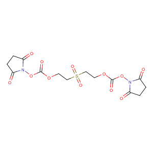 CAS No:57683-72-4 Carbonic acid,C,C'-(sulfonyldi-2,1-ethanediyl) C,C'-bis(2,5-dioxo-1-pyrrolidinyl) ester