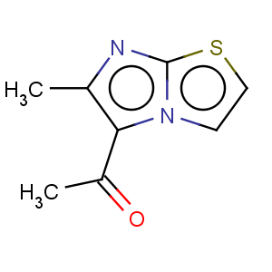 CAS No:57738-11-1 1-(6-methylimidazo[2,1-b][1,3]thiazol-5-yl)ethanone