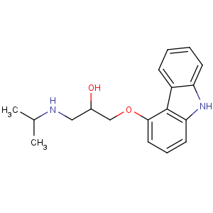 CAS No:57775-29-8 1-(9H-carbazol-4-yloxy)-3-(propan-2-ylamino)propan-2-ol