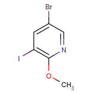 CAS No:578007-66-6 5-bromo-3-iodo-2-methoxypyridine