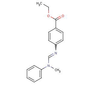 CAS No:57834-33-0 ethyl 4-[(N-methylanilino)methylideneamino]benzoate