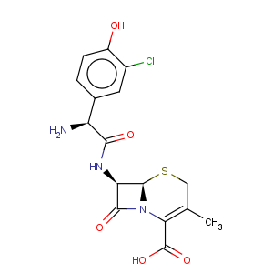 CAS No:57847-69-5 5-Thia-1-azabicyclo[4.2.0]oct-2-ene-2-carboxylicacid,7-[[(2R)-2-amino-2-(3-chloro-4-hydroxyphenyl)acetyl]amino]-3-methyl-8-oxo-,(6R,7R)-