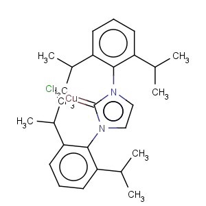 CAS No:578743-87-0 Chloro[1,3-bis(2,6-di-i-propylphenyl)imidazol-2-ylidene]copper(I)