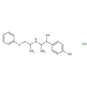 CAS No:579-56-6 4-[1-hydroxy-2-(1-phenoxypropan-2-ylamino)propyl]phenol