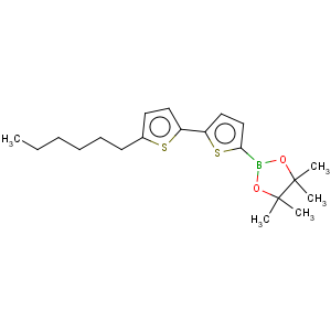 CAS No:579503-59-6 5'-hexyl-2,2'-bithiophene-5-boronic acid pinacol ester, 97