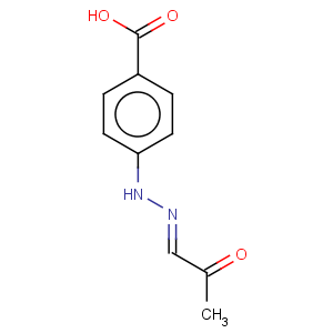 CAS No:57965-40-9 4-(2-(2-oxopropylidene)hydrazinyl)benzoic acid