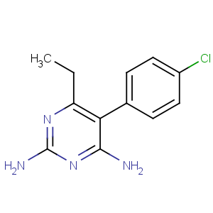 CAS No:58-14-0 5-(4-chlorophenyl)-6-ethylpyrimidine-2,4-diamine