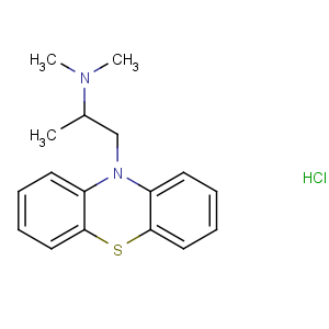 CAS No:58-33-3 N,N-dimethyl-1-phenothiazin-10-ylpropan-2-amine
