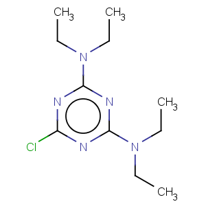 CAS No:580-48-3 1,3,5-Triazine-2,4-diamine,6-chloro-N2,N2,N4,N4-tetraethyl-