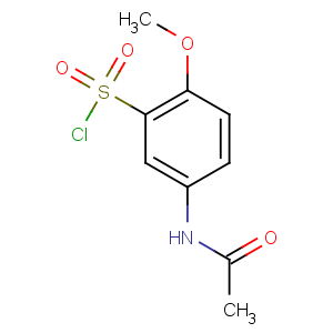 CAS No:5804-73-9 5-acetamido-2-methoxybenzenesulfonyl chloride