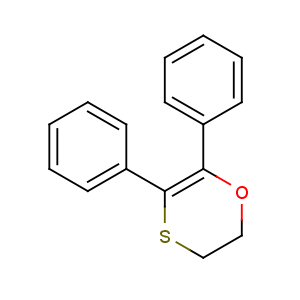 CAS No:58041-19-3 5,6-diphenyl-2,3-dihydro-1,4-oxathiine